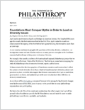 The Chronicle of Philanthropy